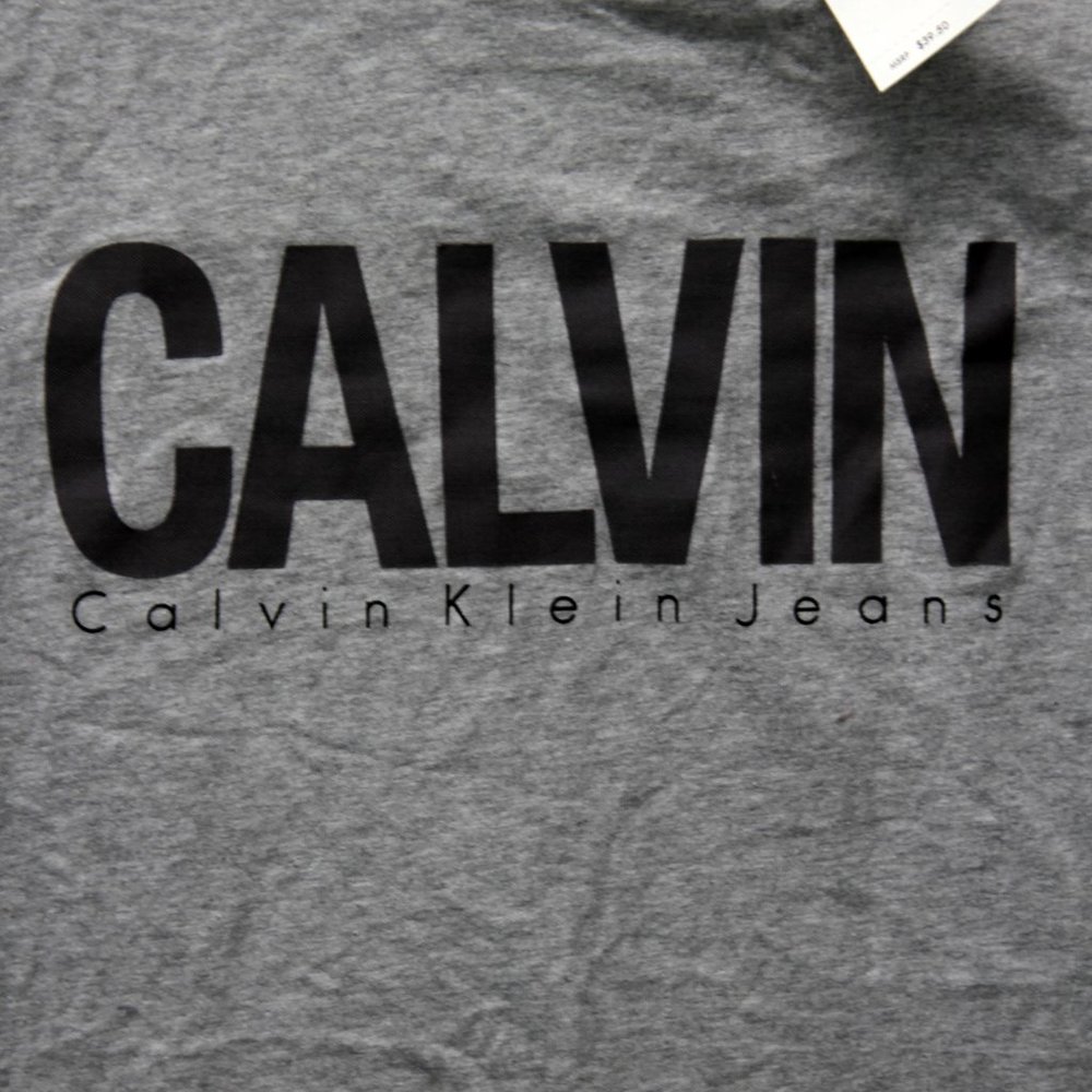 Calvin Klein Men's Monogram Logo Graphic T-shirt S - Picture 4 of 4